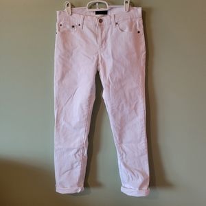 Banana Republic girlfriend fit white jeans sz 26 2